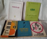 Teorie si solfegiu /Manual de teorie si solfegii /Solfegii cromatice /Solfegii /120 Solfegii de grad superior -SET 5 CARTI