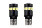 Set becuri auto cu LED CANBUS compatibil T10 W5W 19 SMD Alb 12V, destinat, Amio