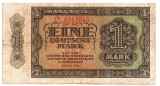 Germania Germany Democratic Republic 1 Mark 1948 P-9b Seria 8263849 Foarte Rara