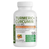 Turmeric Curcumin 1500mg, 90 capsule, Bronson Laboratories