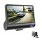 Camera auto tripla Barste BVM, filmare interior/exterior/marsarier, full HD, negru