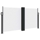 Cumpara ieftin Copertina laterala retractabila, alb, 120 x 1000 cm