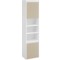 VASAGLE Dulap baie cu montare pe podea sau perete, 7 compartimente, 30x40x160 cm, alb bej Household NewTrend