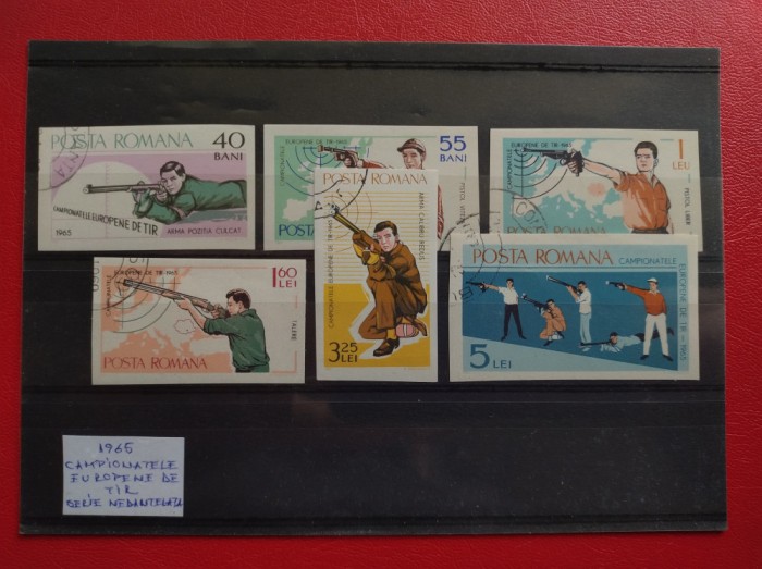1965 - CAMPIONATELE EUROPENE DE TIR ( 1 )