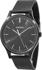 Ceas CASIO CLASSIC BLACK MESH BLACK New! LTP-E140B-1A foto