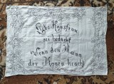 Paretar sasesc din Transilvania inscriptionat (peretar)