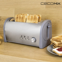 Toaster Cecomix Steel 2L 3037 1400W foto
