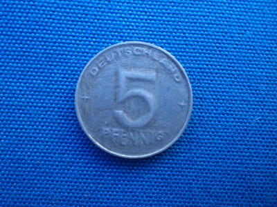 5 FENNIG-DEUTSCHLAND/1953 foto