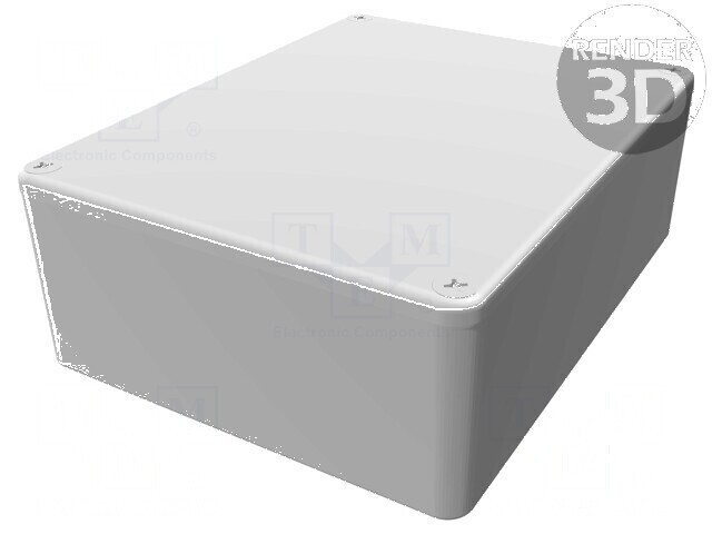 Carcasă universală din aluminiu - dimensiuni mari, rezistentă la apă