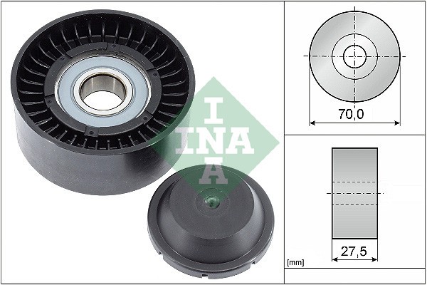 INA 532 0610 10 Rola ghidare/conducere, curea transmisie