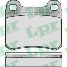 Set placute frana,frana disc MERCEDES E-CLASS (W124) (1993 - 1995) LPR 05P181