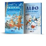 Craciunul in Padurea Troienita / Aldo si banda de talhari (2 povesti intr-o singura carte) - Astrid Mola, Teodora Tanase, Angelica Rissmann