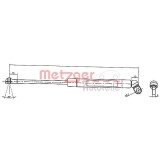 Amortizor portbagaj BMW Seria 7 (E38) (1994 - 2001) METZGER 2110334