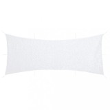vidaXL Plasă de camuflaj cu geantă de depozitare, alb, 708x423 cm