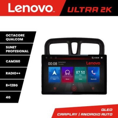 Navigatie Dacia Sandero 2012-2020 var B ecran 13&amp;quot; 2K 8+128 Android Waze USB Navigatie 4G 360 Toslink Youtube Ra CarStore Technology foto