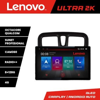 Navigatie Dacia Sandero 2012-2020 var B ecran 13&quot; 2K 8+128 Android Waze USB Navigatie 4G 360 Toslink Youtube Ra CarStore Technology
