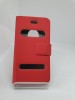 Husa flip Iphone 4 / 4s + Cablu date Cadou, Rosu