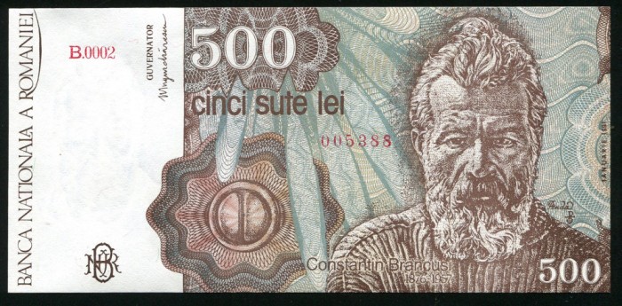 500 LEI 1991 ianuarie UNC necirculata