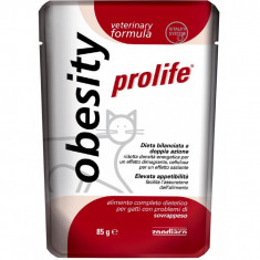 Hrana Umeda Dietetica Pentru Pisici Prolife Plic Vet Obesity 85 Gr/22423