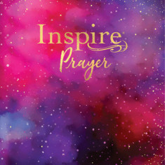 Inspire Prayer Bible Giant Print NLT (Leatherlike, Purple): The Bible for Coloring & Creative Journaling