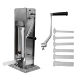 Aparat mecanic de facut carnati ROTOR RML-S5,vertical,5 L,inox alimentar,cuva basculanta,6 palnii,actionare prin manivela