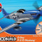 Kit Cosntructie Airfix Quick Build Avion D-Day P-51D Mustang