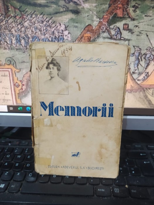 Agatha B&acirc;rsescu, memorii, editura Adeverul, București c. 1934, 024