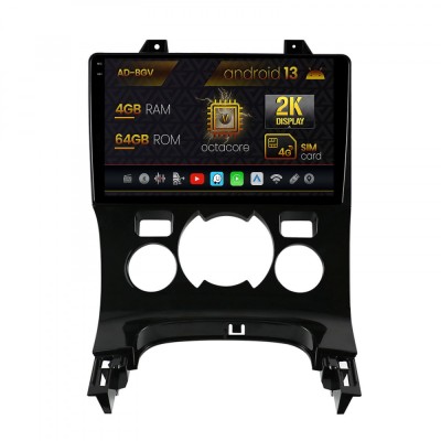 Navigatie Peugeot 3008 5008, Android 13, V-Octacore 4GB RAM + 64GB ROM, 9.5 Inch - AD-BGV9004+AD-BGRKIT259 foto