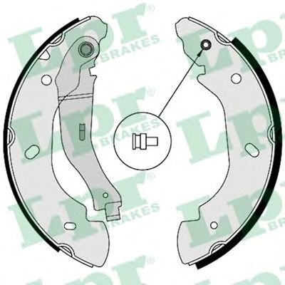 Set saboti frana FORD TRANSIT caroserie (2006 - 2014) LPR 08580