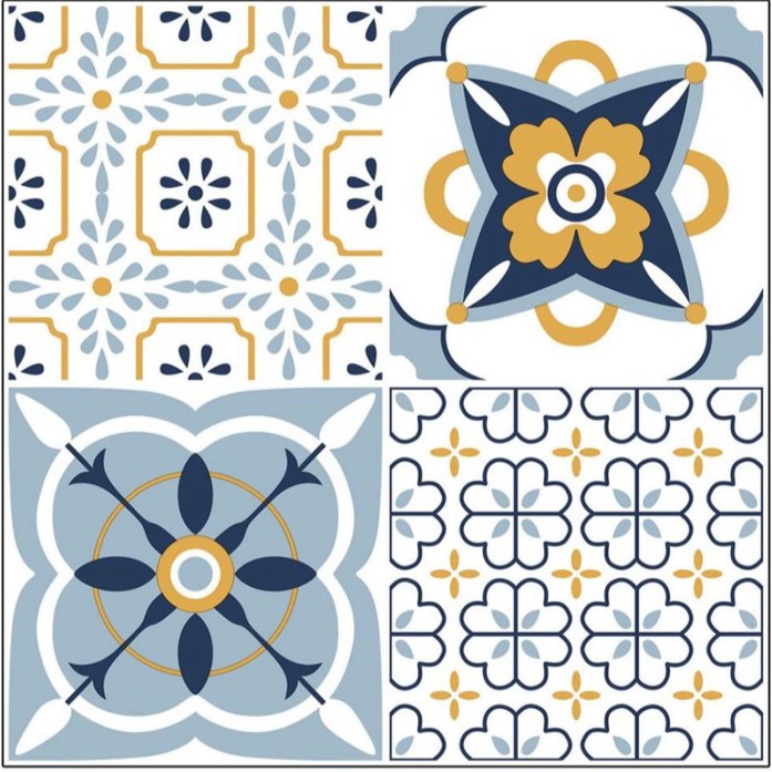 Set 12 placi decorative, autoadezive tip gresie, 30x30 cm, rezistente la apa, pentru pereti sau pardoseala, BZRSH
