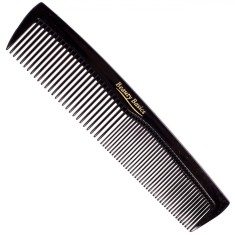Pieptene Beauty Basics, Plastic, Negru, 13x3cm