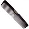 Pieptene Beauty Basics, Plastic, Negru, 13x3cm