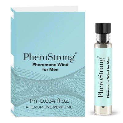 Parfum cu feromoni PheroStrong Wind pentru Barbati, 1 ml foto