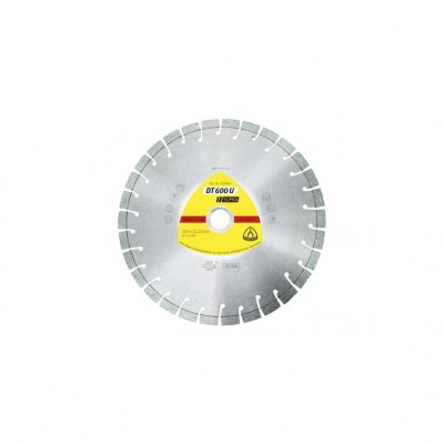 DT 600 U disc diamantat de debitare, 125 x 2,4 x 22,23 mm 15 Segmente 20 x 2,4 x 9 mm, segment scurt, Klingspor 322631 foto