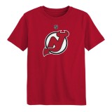 New Jersey Devils tricou de copii NHL Primary Logo Short Sleeve - 5 &ndash; 6 let