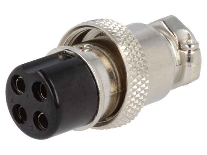 Conector mufă microfon mamă 4 pin
