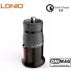 Incarcator Auto Ldnio C304q Qualcomm Quick Charge 3.0 Cu Cablu Micro Usb Inclus