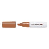 Cumpara ieftin Marker cu vopsea Pilot Pintor B diverse culori 8 mm varf tesit Marker cu vopsea Pilot Pintor varf tesit 8 mm maro