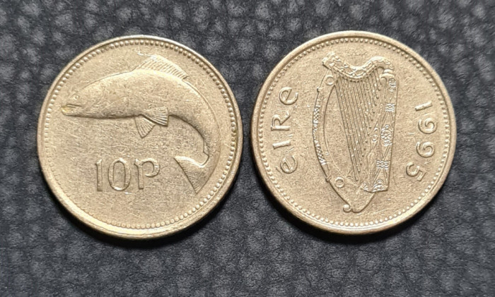 Irlanda 10 pence 1995