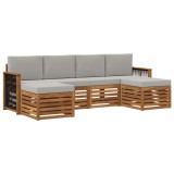 vidaXL Seturi de canapele Lemn Solid de Acacia 3384682