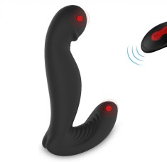 Vibrator Jiggle Remote Black