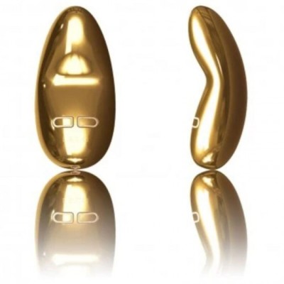 LELO - YVA MASTURBATOR WITH GOLD VIBRATION foto