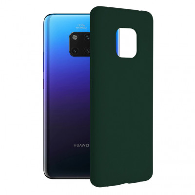 Husa Techsuit Soft Edge Silicon Huawei Mate 20 Pro - Dark Green foto