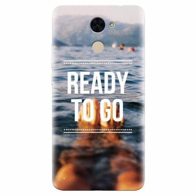 Husa silicon pentru Huawei Y7 Prime 2017, Ready To Go Swimming foto