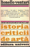 Istoria Criticii De Arta - Lionello Venturi