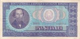 ROMANIA 100 lei 1966 VF!!!