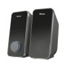 Boxe Stereo Trust Arys 2.0 Speaker Set, 28W, negru