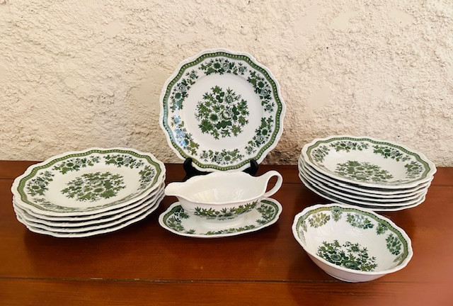 SET DE 14 PIESE- PORTELAN FIN SELTMANN WEIDEN BAVARIA W. GERMANY-BAROCK HUBERTUS