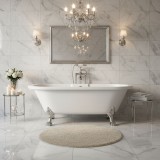 Cada de baie freestanding REA Korfu 170 cm, acril sanitare, design modern