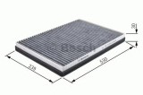 Filtru polen / aer habitaclu LAND ROVER RANGE ROVER III (LM) (2002 - 2012) BOSCH 1 987 432 425